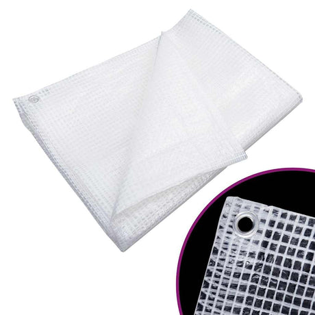 Appareil Vidaxl Leno 140 g m² 6x8 m blanc