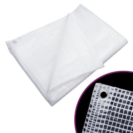 Appareil Vidaxl Leno 140 g m² 6x10 m blanc