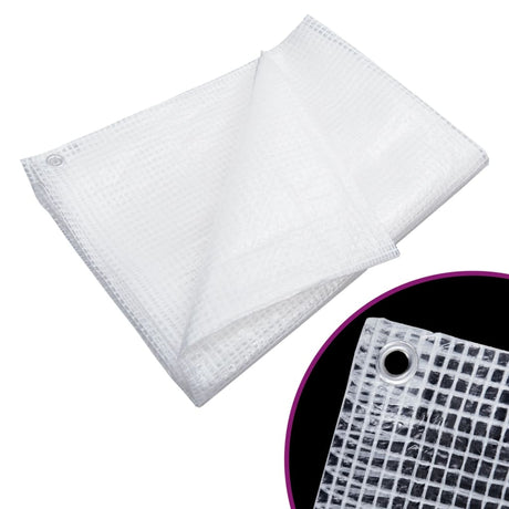 Appareil Vidaxl Leno 140 g m² 8x12 m blanc