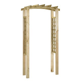 Vidaxl Garden Arch 110x60x210 cm impregnirani trden bor