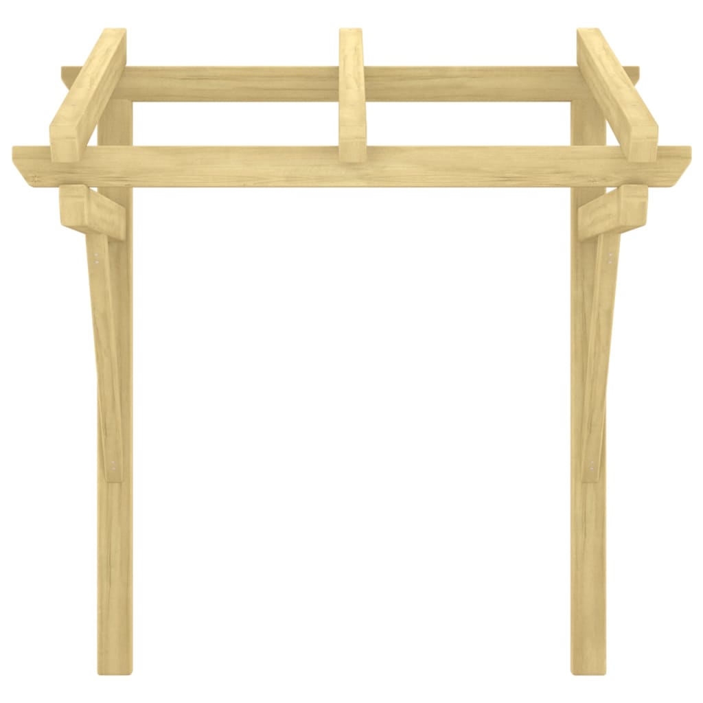 Vidaxl 318569 Cauvet de porte 100x100x80 cm en bois de pin imprégné