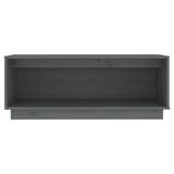 Vidaxl tv-meubel 90x35x35 cm massief grenenhout grijs