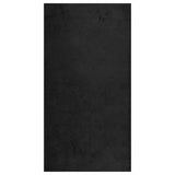 Vidaxl Rug Shaggy High Pile 80x150 cm svart