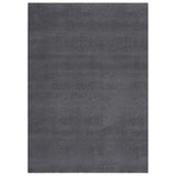 VidaXL rug washable short pole anti-slip 120x170 cm anthracite