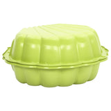 Vidaxl Sandboxes 2 pcs 77x87x21 cm plastic green