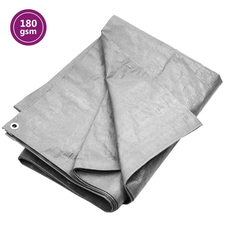 Dispositif Vidaxl 180 g m² 8x12 m gris HDPE