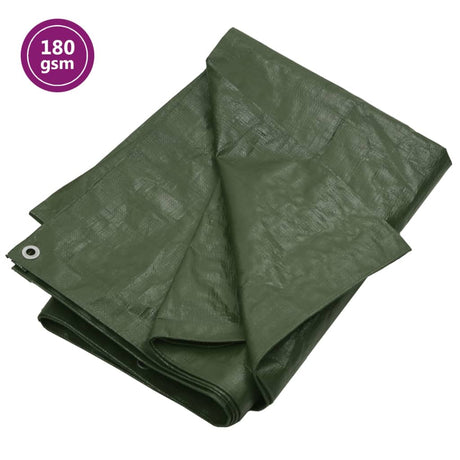 Dispositif Vidaxl 180 g m² 4x6 m Green HDPE