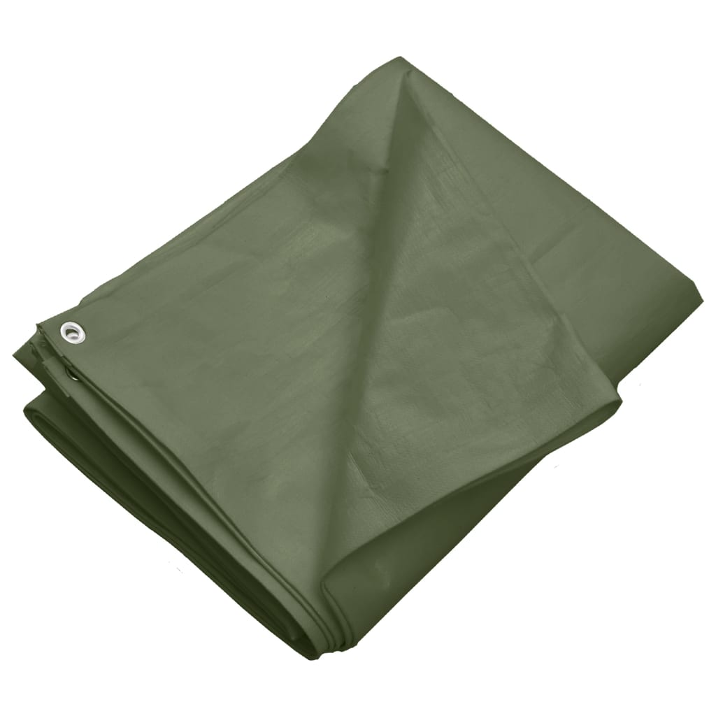 Vidaxl -enhed sejlet 260 g m² 4x4 m HDPE Green