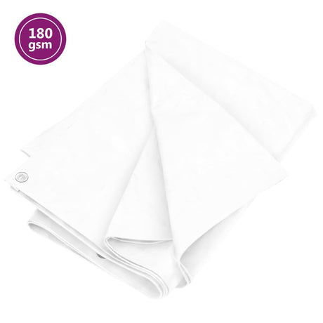 Appareil Vidaxl 180 g m² 8x12 m HDPE blanc