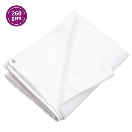 Vidaxl Device Sail 260 g m² 4x5 m HDPE blanc