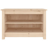 Vidaxl Shoes Bank 70x38x45.5 cm Pine solide