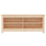 Vidaxl Shoe Soffa 110x38x45.5 cm Solid Pine