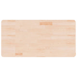 Table de lavabo VIDAXL 100x50x2,5 cm solide non traité