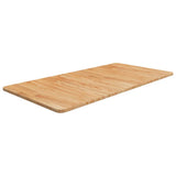Table de lavabo VIDAXL 100x50x1,5 cm en bois massif massif brun clair