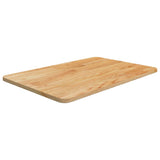 Vidaxl Washingin Feille 60x40x1,5 cm Brun clair en bois massif traité