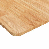 Tableau de lavabo VIDAXL 100x60x1,5 cm en bois massif massif brun clair