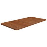 VIDAXL WASHBAIN TABELLE 80x40x1,5 cm behandeltes massives Holz dunkelbraun