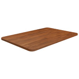 Vidaxl Washbasin Sheet 60x40x1.5 cm de madera sólida tratada marrón oscuro