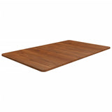 VIDAXL WASHBAIN TABELLE 100X60X1,5 cm behandeltes massives Holz dunkelbraun