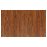 Table de lavabo VIDAXL 100x60x1,5 cm en bois massif massif brun foncé