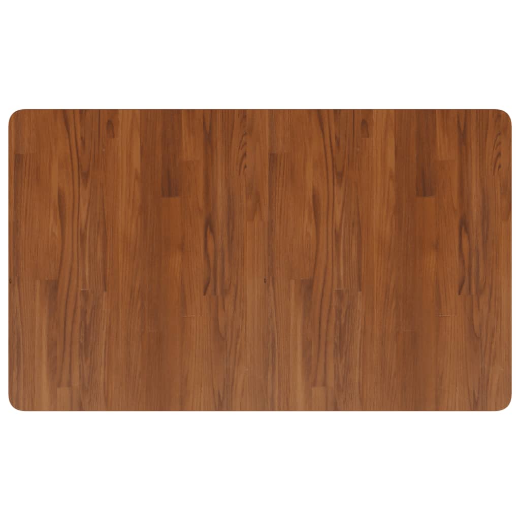 VIDAXL WASHBAIN TABELLE 100X60X1,5 cm behandeltes massives Holz dunkelbraun