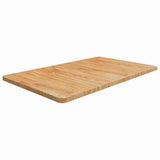 Tableau de lavabo VIDAXL 100x60x2,5 cm en bois massif massif brun clair