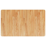 Tableau de lavabo VIDAXL 100x60x2,5 cm en bois massif massif brun clair