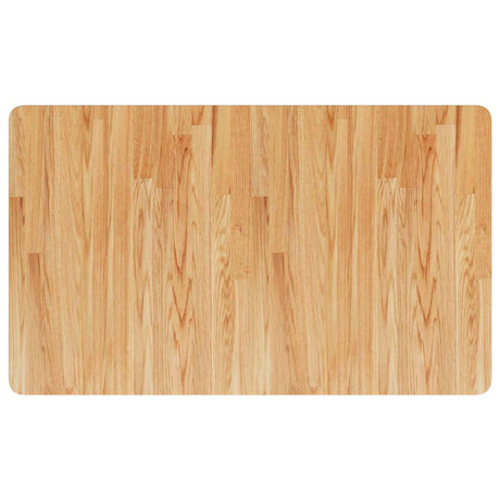 Tableau de lavabo VIDAXL 100x60x2,5 cm en bois massif massif brun clair
