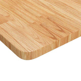 Tableau de lavabo VIDAXL 100x60x2,5 cm en bois massif massif brun clair