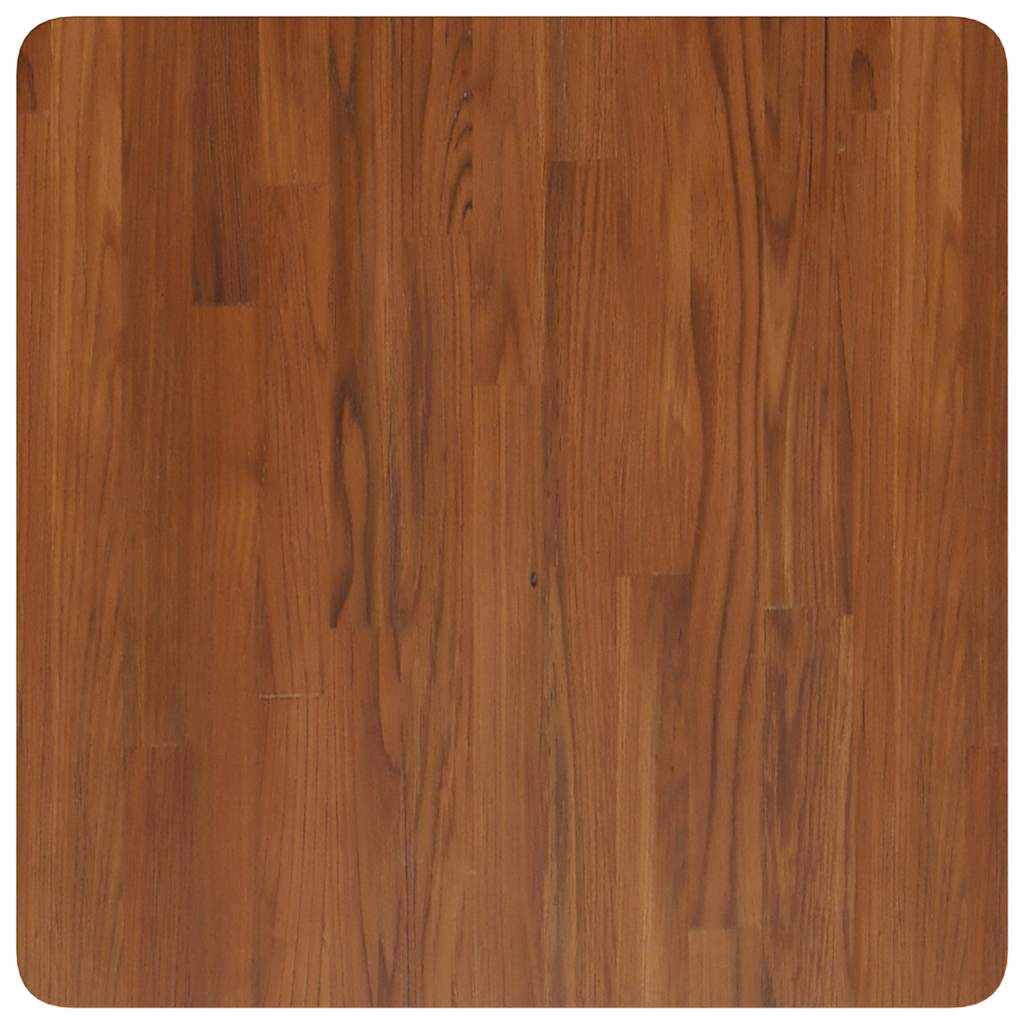 Vidaxl tafelblad vierkant 60x60x4cm behandeld eiken donkerbruin