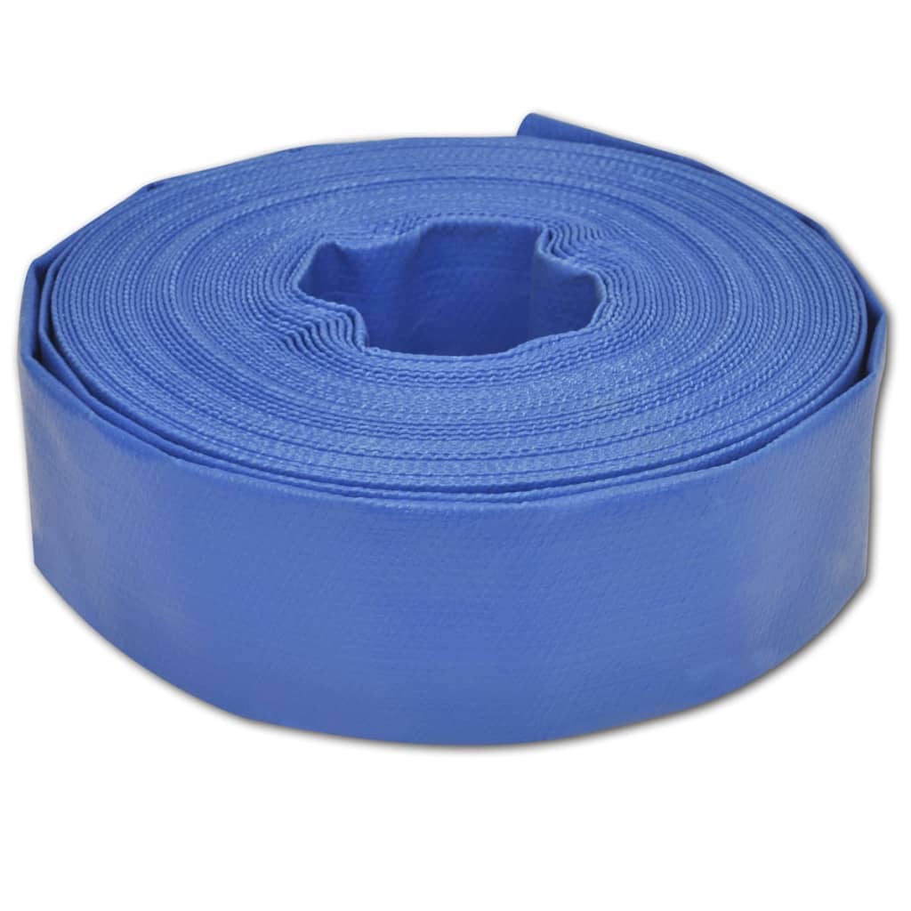 Vidaxl Hose Plat 1.5 '' 25 M PVC