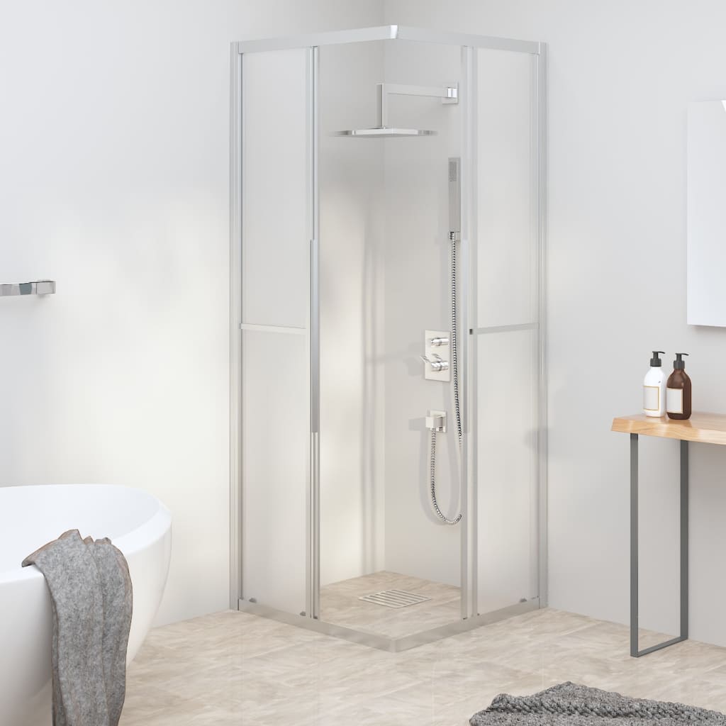 Cabine de douche Vidaxl 70x70x180 cm Matte ESG