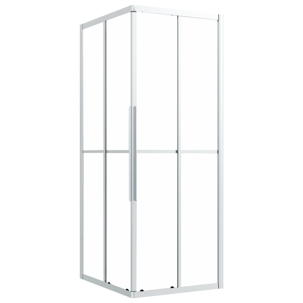 Vidaxl shower cubicle 80x70x180 cm matte ESG