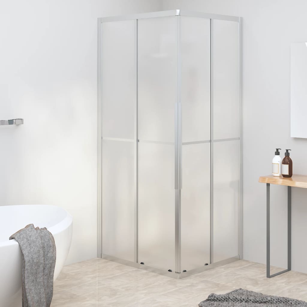 Cabine de douche Vidaxl 80x70x180 cm Matte ESG