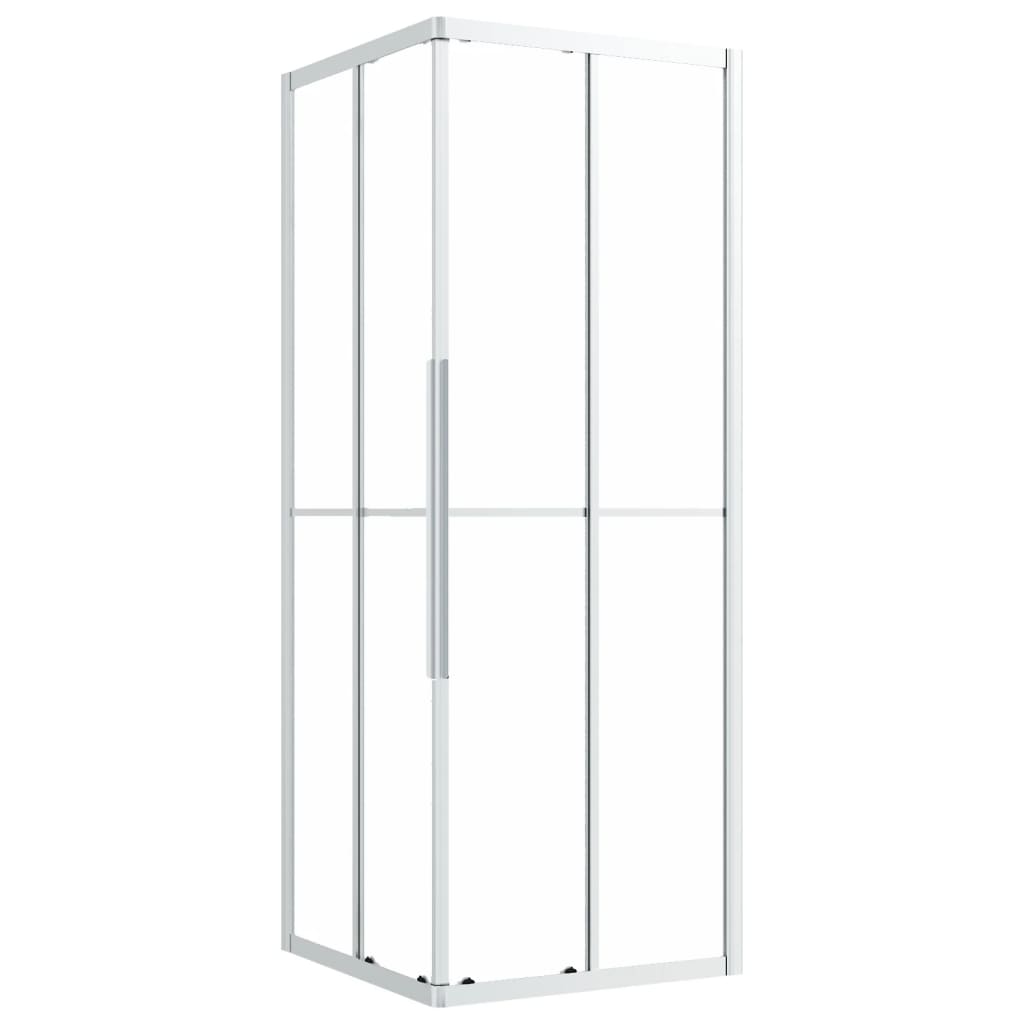 Vidaxl shower cubicle 80x80x180 cm matte ESG