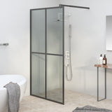 Vidaxl Walk -I Shower Screen 118x190 cm mørkt tempereret glas