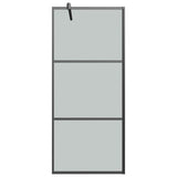Vidaxl Walk-In Walk Word 90x195 cm noir esg noir