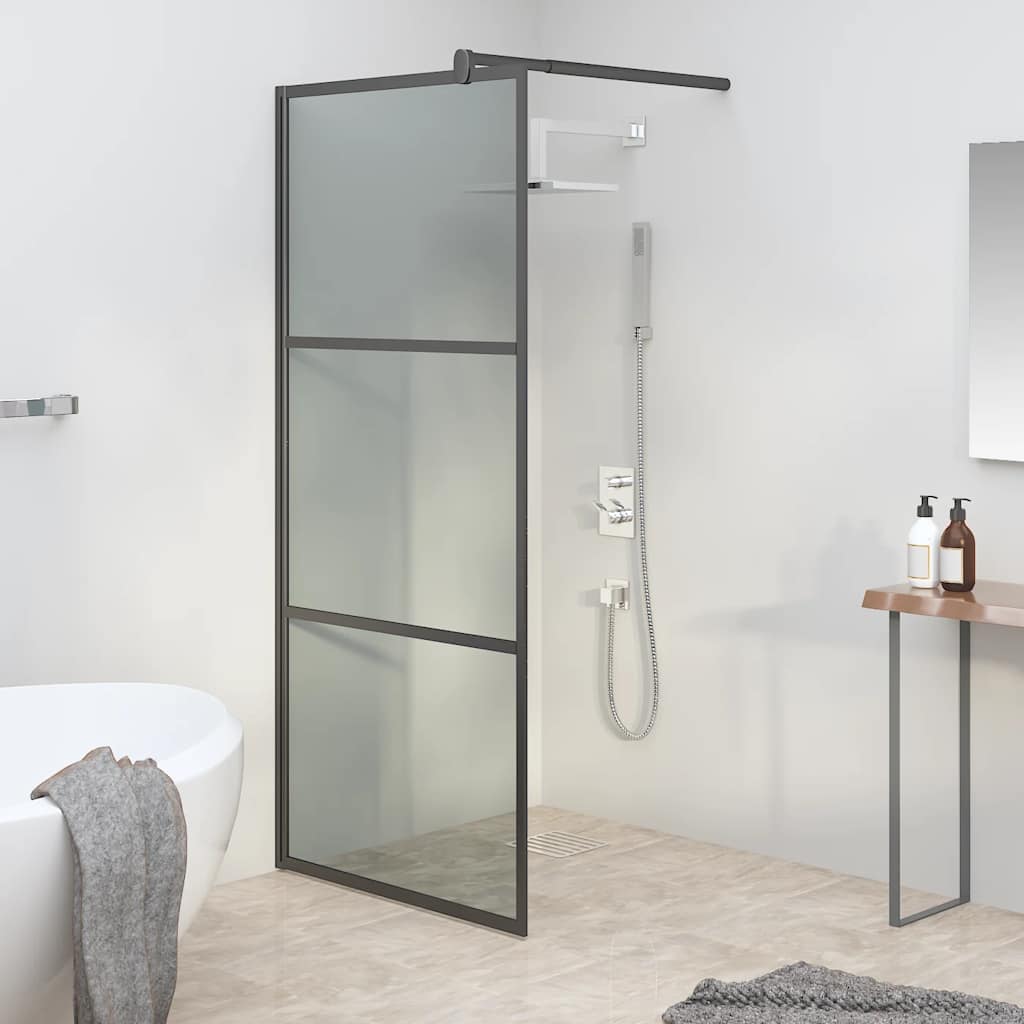Vidaxl Walk-In Walk Word 90x195 cm noir esg noir
