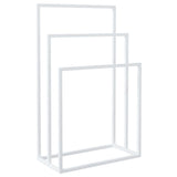 Rack de serviette Vidaxl détaché 48x24x79 cm Blanc