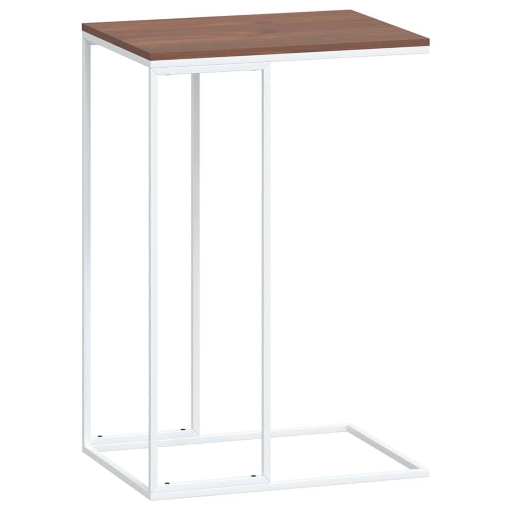 Vidaxl bijzettafel 40x30x59 cm bewerkt hout wit