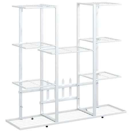 Norme de fleur de Vidaxl 94.5x25x89 cm Blanc