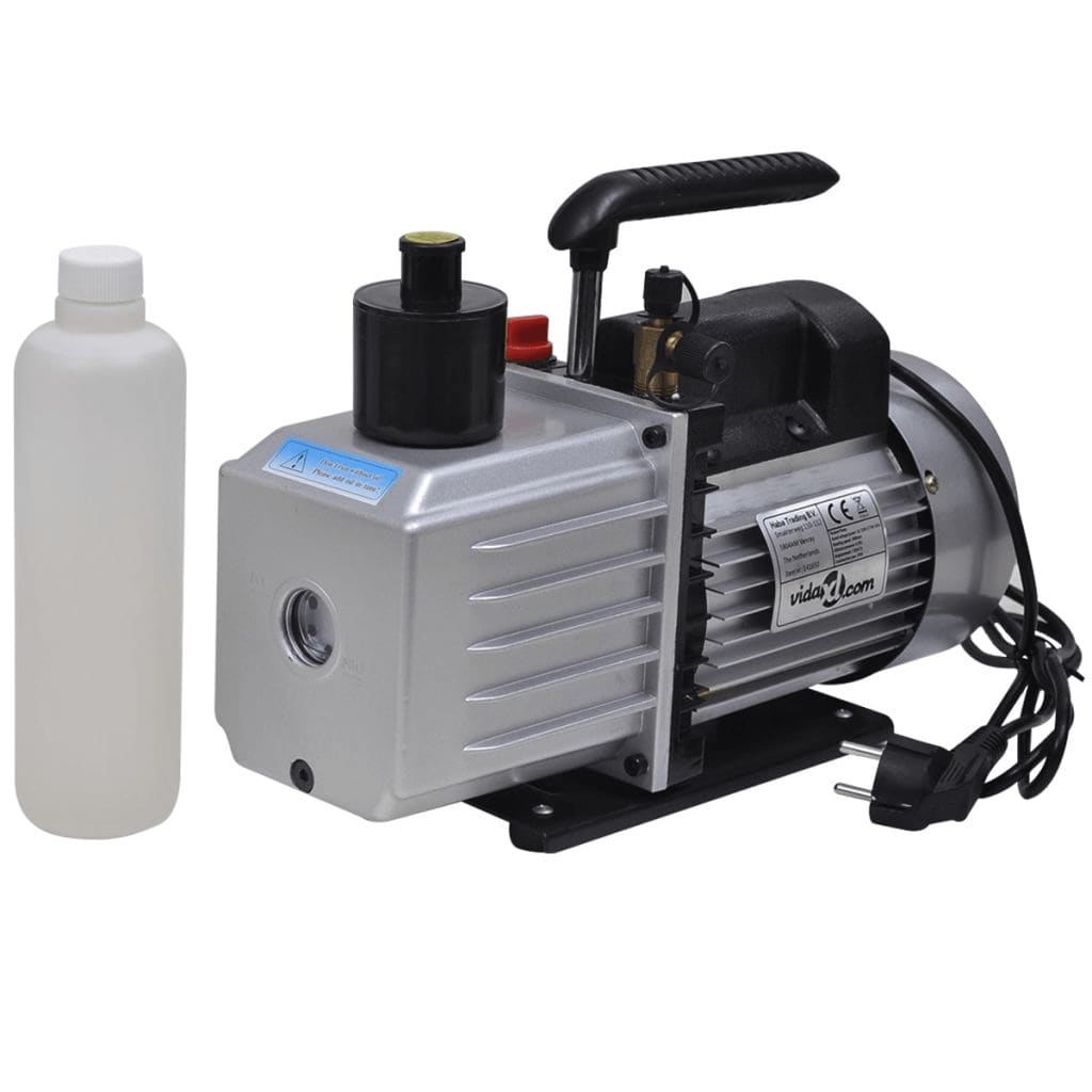 Vidaxl Vacuum Pump with 4-fold manometers set for air conditioning