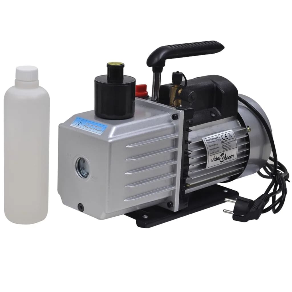 VidaXL Vacuum Pump 100 l min with a double manometers set