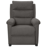 Vidaxl fauteuil elektrisch verstelbaar stof donkergrijs