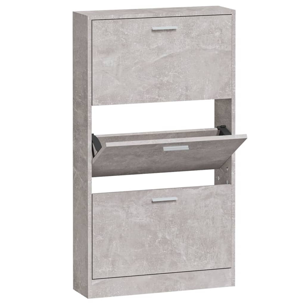 Armoire à chaussures Vidaxl 59x17x108 cm