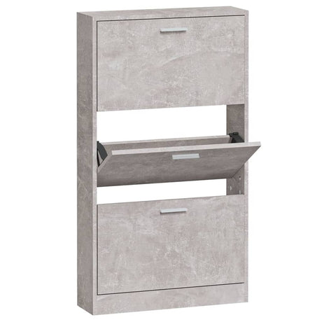 Armoire à chaussures Vidaxl 59x17x108 cm