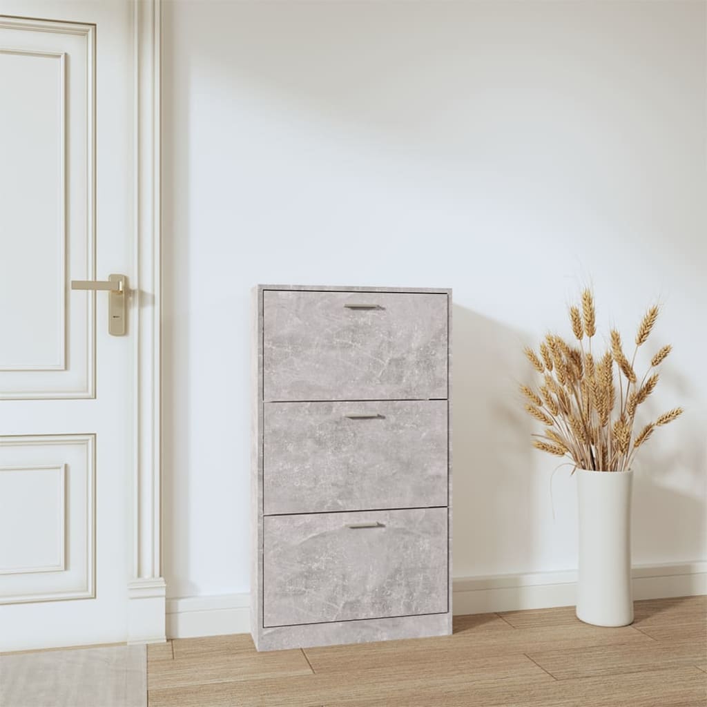 Armoire à chaussures Vidaxl 59x17x108 cm