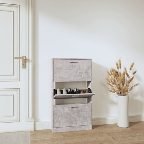 Armoire à chaussures Vidaxl 59x17x108 cm