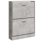 Armoire à chaussures Vidaxl 59x17x81 cm Prix en béton en bois édité