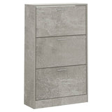 Vidaxl Cabinet da scarpe 63x24x103 cm Prezzo in legno elaborato